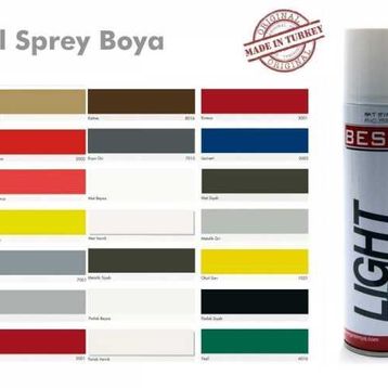 Best Light Gümüş 250 ml Sprey Boya