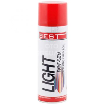Best Light Kırmızı 250 ml Sprey Boya