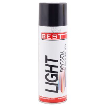 Best Light Siyah 250 ml Sprey Boya