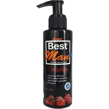 Best Man 150 ml Büyük Boy Çilekli Kayganlaştırıcı Jel