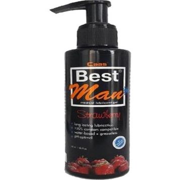 Best Man Çilekli 150 ml Kayganlaştırıcı Jel