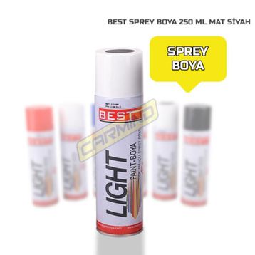 Best Mat Siyah 300 ml Sprey Boya