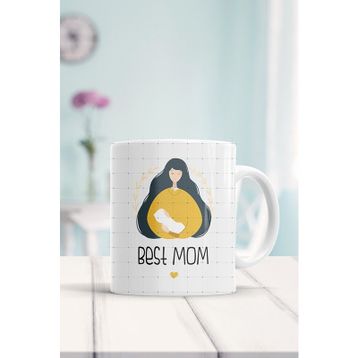Best Mom Baskılı Kupa