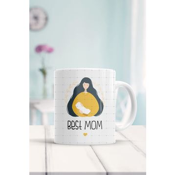 Best Mom Baskılı Kupa