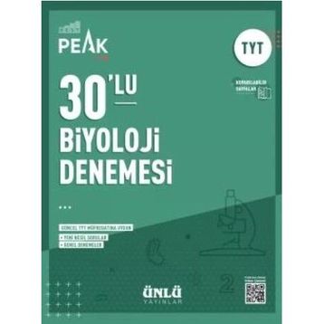 Best Peak 30'lu TYT Biyoloji Branş Denemesi Ünlü Yayınlar
