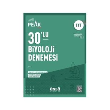 Best Peak 30'lu TYT Biyoloji Branş Denemesi Ünlü Yayınlar