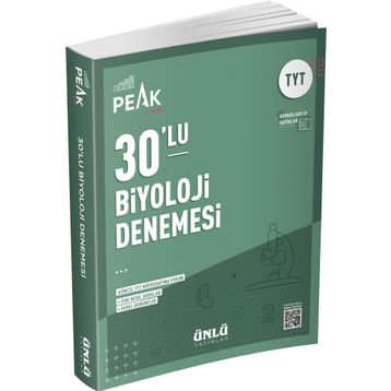 Best Peak 30'lu TYT Biyoloji Branş Denemesi Ünlü Yayınlar