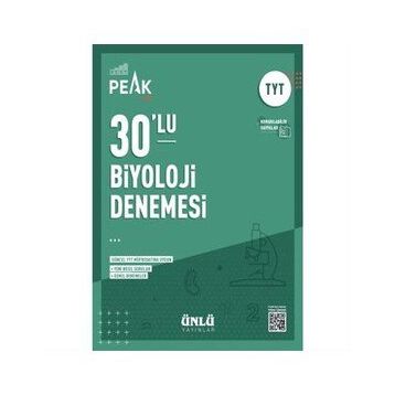 Best Peak 30'lu TYT Biyoloji Branş Denemesi Ünlü Yayınlar