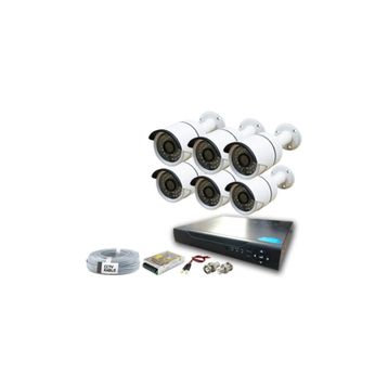 Besta BG-1416 2MP 1080P Full HD 6 Kameralı AHD Güvenlik Seti