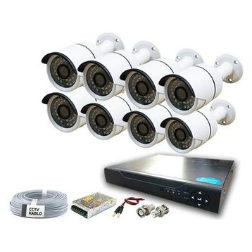 Besta BG-1418 2MP 1080P Full HD 8 Kameralı AHD Güvenlik Seti