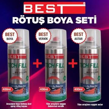 BestFiat Kod:199 Karmen Kırmızı Rötuş Sprey Boyası