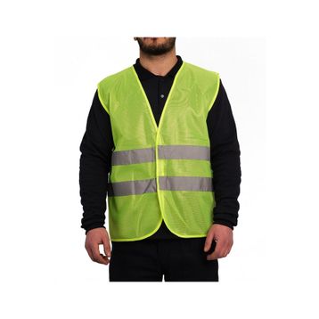 Bestguard İşçi Tipi Reflektörlü Sarı İkaz Yeleği