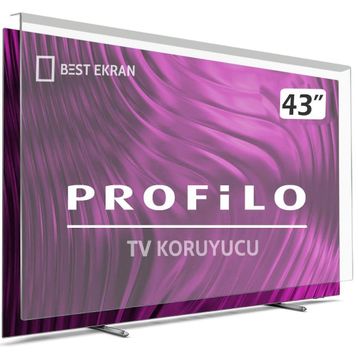 Bestoclass 107 108 Ekran Curved 43 İnç Uyumlu TV Ekran Koruyucu
