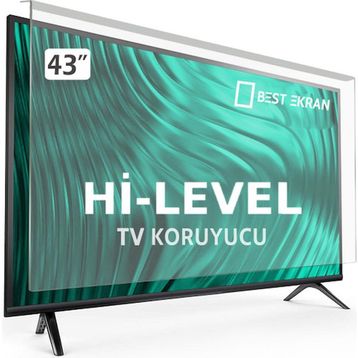 Bestoclass Hi Level 107 108 Ekran 43 İnç Uyumlu TV Ekran Koruyucu