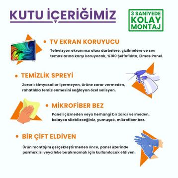 Bestoclass Philips 47PFL6158K Uyumlu Tv Ekran Koruyucu