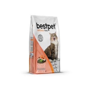 Bestpet 1 kg Kısırlaştırılmış Somonlu Kuru Kedi Maması
