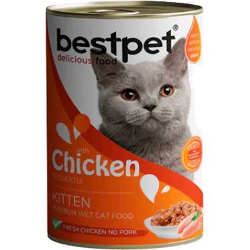 Bestpet Tavuklu 400 gr Yavru Kedi Konservesi