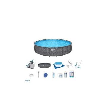 Bestway 561JZ 671x132 cm TM 365 Prefabrik Havuz Seti