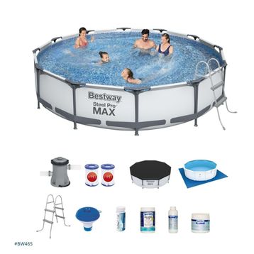 Bestway 56416 BW497 366x76 cm Prefabrik Havuz Seti