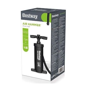 Bestway 62086 Air Hammer 37 cm Şişme Yatak Şişirme İndirme Pompası