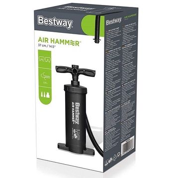 Bestway 62086 Air Hammer 37 cm Şişme Yatak Şişirme İndirme Pompası