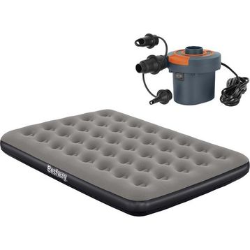 Bestway 671GZ El Pompası + Yastık ve 2 Kişilik Şişme Yatak