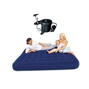 Bestway BW108 Elektrikli Pompa + Üç Kişilik Şişme Yatak