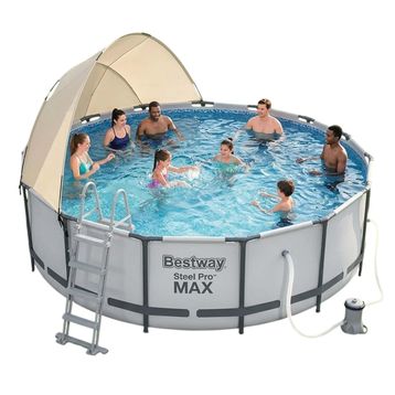 Bestway BW609 5612X 427x122 cm Gölgelikli Prefabrik Havuz Seti