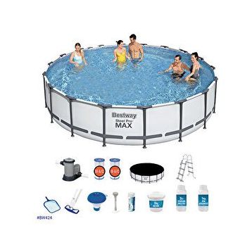 Bestway Prefabrik 549 x 122 cm BW424 Havuz Seti