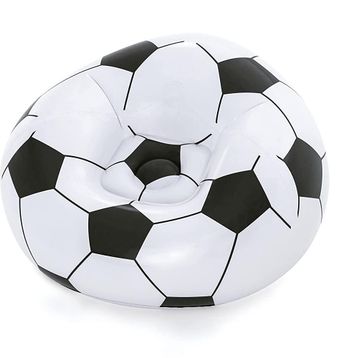 Bestway Up in Over Beanless 114x112x66 cm Siyah Beyaz Futbol Topu Koltuğu