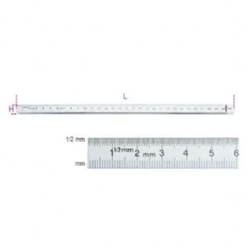 Beta 1682 200 mm Paslanmaz Çelik Cetvel