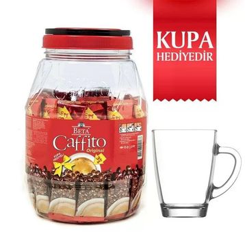 Beta Caffito 36'lı 18 gr Kavanoz 3in1 Classic Kahve + Kupa