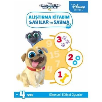 Beta Kids Disney Eğitsel Sayılar ve Sayma Bingo ve Roli’nin Maceraları Kitabı