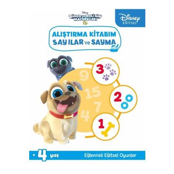 Beta Kids Disney Eğitsel Sayılar ve Sayma Bingo ve Roli’nin Maceraları Kitabı