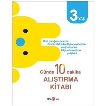 Beta Kids Günde 10 Dakika Alıştırma Kitabı