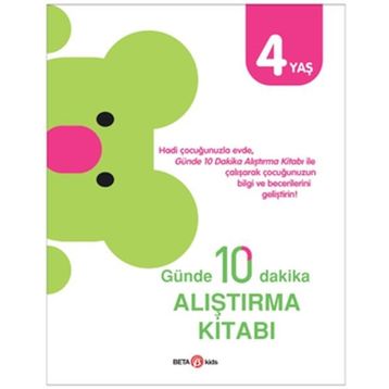 Beta Kids Günde 10 Dakika Alıştırma Kitabı
