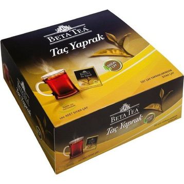 Beta Tea 100'lü Caffito Taç Yaprak Bardak Poşet Çay