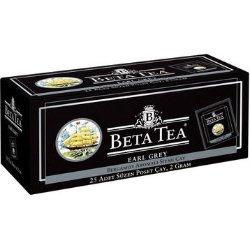 Beta Tea Earl Grey Bergamot Tomurcuk 25'li 2 gr Bardak Poşet Çay