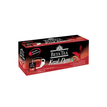Beta Tea Kızıl Dem 25'li 2 gr Bardak Poşet Türk Çayı