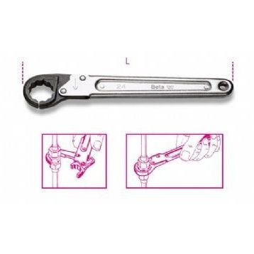 Beta Tools 120-12 mm Cırcır Anahtar