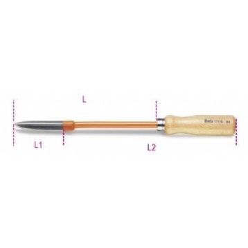 Beta Tools 1717-B 200 mm Üçgen Raspa