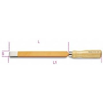 Beta Tools 1717-C 200 mm Üçgen Raspa