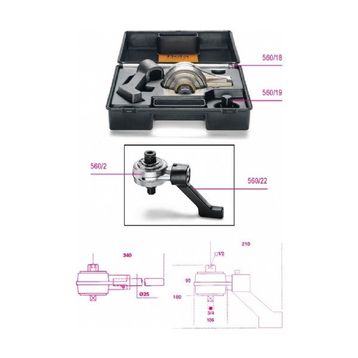 Beta Tools 560/19 Tork Arttırıcı