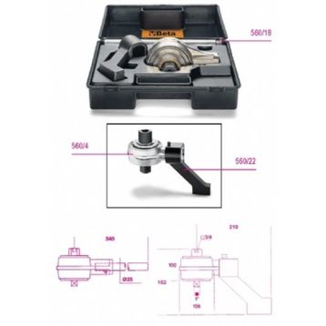 Beta Tools 560/C4+ Tork Arttırıcı