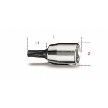 Beta Tools 900 PT 25 mm 1/4" Beşköşeli Torx Lokma