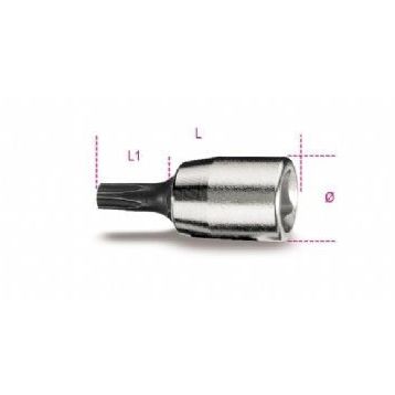 Beta Tools 900 PT 25 mm 1/4" Beşköşeli Torx Lokma