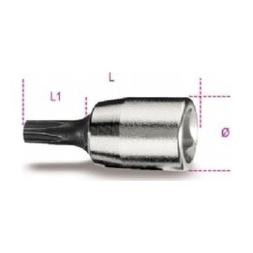 Beta Tools 900 PT 25 mm 1/4" Beşköşeli Torx Lokma