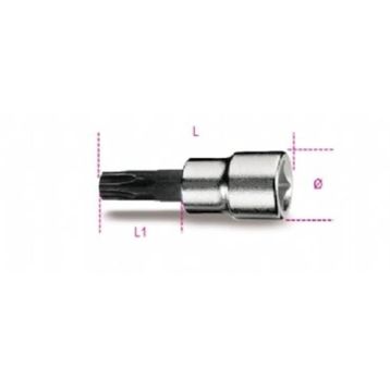 Beta Tools 910PT 50 mm 1/4" Beşköşe Torx Lokma