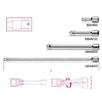 Beta Tools 920AN 250 mm Açılı Lokma Uzatması