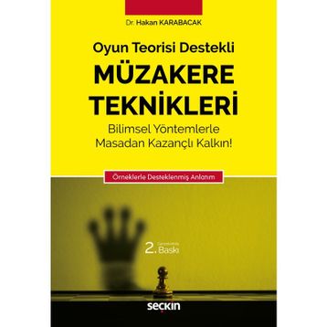 Beta Yayınevi Müzakere Teknikleri